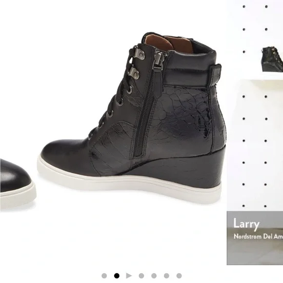 linea paolo anna wedge sneaker camo - Picture 10 of 13